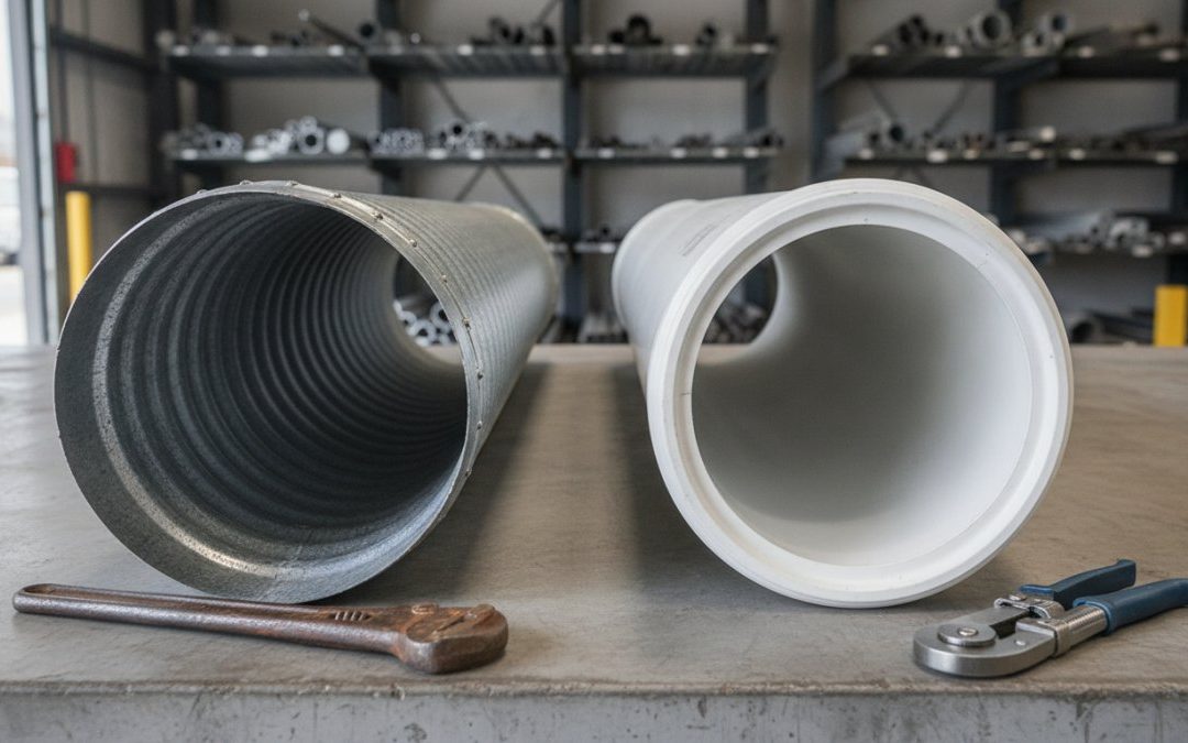 Steel Pipe vs. PVC for Drainage: Material Comparison